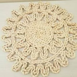 Sottopiatto Mais Naturale Fiore Cm 38