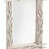 Specchio Cornice Rami Di Tek Bianco 60x90 -Vendite Cucina e tavola Specchio cornice rami di tek bianco 60x90 thumbnail 500x500 70