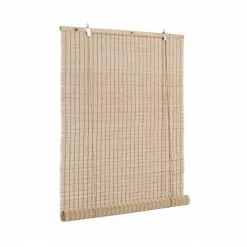 Tapparella Da Sole Midollino Naturale Tessitura Marrone Avvolgibile