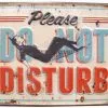 Targa Metallo Do Not Disturb 25x20 -Vendite Cucina e tavola Targa metallo Do not Disturb 25x20 thumbnail 500x500 70