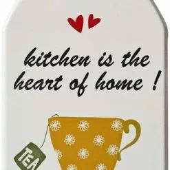 Targa Metallo Barattolo Kitchen