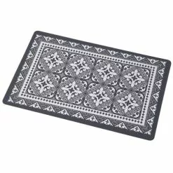 Tovaglietta Americana Pvc Greca Grigia