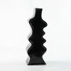 Vaso Ceramica Nera Sagomato 50h -Vendite Cucina e tavola Vaso ceramica nera sagomato 50h thumbnail 500x500 70