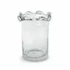 Vaso Vetro Trasparente Bordo Ondulato 20h -Vendite Cucina e tavola Vaso vetro trasparente bordo ondulato 20h thumbnail 500x500 70