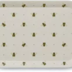 Vassoio Api Bumble Bees Fibra Di Bamboo 39x28