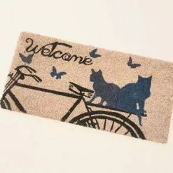 Zerbino Cocco Scalino Cm50 Gatto Blu Welcome