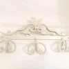 Attaccapanni Decoro Cimasa 3 Ganci Ferro Forgiato Bianco -Vendite Cucina e tavola attaccapanni forgiato c cimasa 3p bianco thumbnail 500x500 1