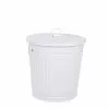 Bidone Metallo Bianco Opaco 35L -Vendite Cucina e tavola bidone metallo bianco 35litri thumbnail 500x500 70