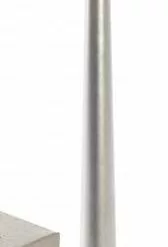 Candela Conica Argento 25h