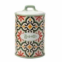 Barattolo Cefalù Biscotti Ceramica Colorata
