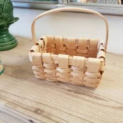 Cestino Rettangolare Con Manico 18X12X8h