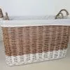 Cesto Legna Vimini Bicolore Naturale E Bianco Con Fodera E Maniglie -Vendite Cucina e tavola cesto legna vimini bicolore naturale e bianco con fodera e maniglie thumbnail 500x500 70