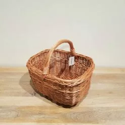 Cesto Olandese Con Manico Vimini Intero Cm 30x24