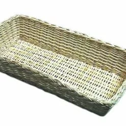 Cesto Vassoio Vimini Naturale 60x30x13