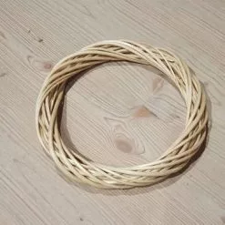 Corona Vimini Naturale Cm 15