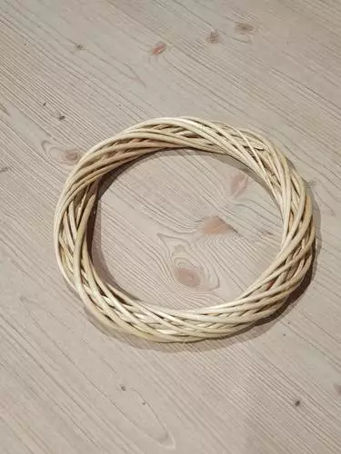 Corona Vimini Naturale Cm 15