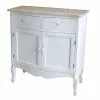 Credenza Legno Bianco 2ante E 2 Cassetti Top Naturale -Vendite Cucina e tavola credenza legno bianco 2ante e 2 cassetti top naturale thumbnail 500x500 70
