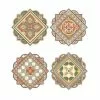 Sottobicchiere Ceramica Le Cementine Set 4pz -Vendite Cucina e tavola decoration le cementine set 4 pz ceramicasughero thumbnail 500x500 70