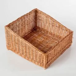 Cesto Espositore Inclinato Vimini 45x45