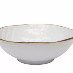 Insalatiera Bianca Porcellana Collezione Mediterraneo Cm27