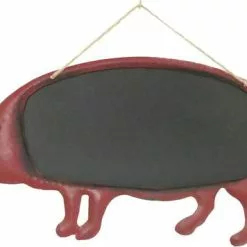Lavagna Ferro Rosso Sagoma Maialino
