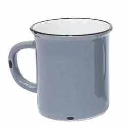 Mug Smaltata Grigio H9