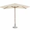Ombrellone Rettangolare 2x3 Mt Palo Legno Telo Ecrù -Vendite Cucina e tavola ombrellone palo legno tela ecru tondo 250 thumbnail 500x500 70