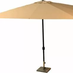 Ombrellone Sabbia Quadrato Mt 3x3 Con Struttura In Alluminio