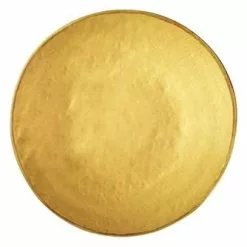 Piatto Dessert Giallo Porcellana Collezione Mediterraneo