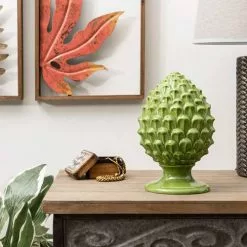Pigna Decorativa Porcellana Verde