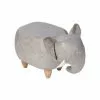 Pouf Animale Elefante Ecopelle Grigio Piedini Legno -Vendite Cucina e tavola pouf elefante ecopelle grigio thumbnail 500x500 70