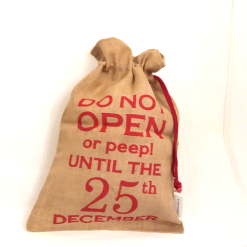 Sacco Iuta Scritta "do Not Open" Medio 39x56