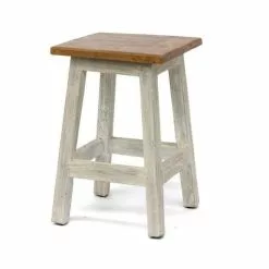 Sgabello Legno Shabby