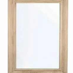 Specchio Legno Naturale Tiziano 81x111