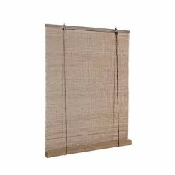 Tapparella Da Sole Midollino Tabacco Tessitura Marrone Avvolgibile