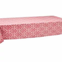 Tovaglia Cotone Damasco Rosso Rettangolare 140x240