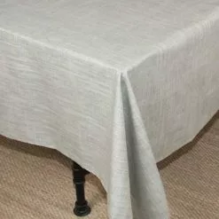 Tovaglia Plastificata Grigio Tinta Unita