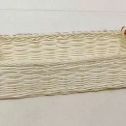 Vaschetta Midollino Cm 25 Con Manici